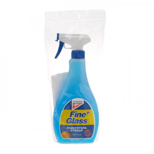 Очиститель стекол-Fine glass ароматизированный (с салфеткой) (500ml)