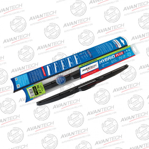 Щетка стеклоочистителя гибридная на левый руль Avantech Hybrid 450мм ( 18'' )