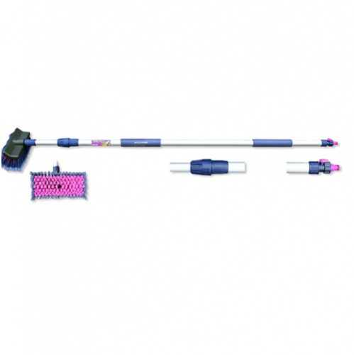 Щетка для мытья телескопическая CU-646S (head+pole) Щетка д/мытья телескопическая  170-320см