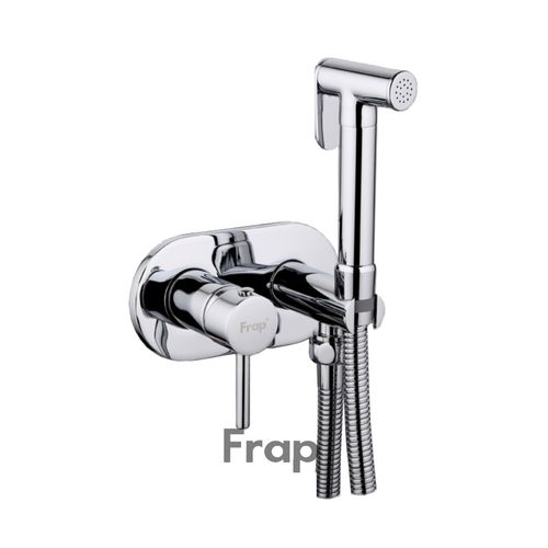 Смеситель Frap® d40 в стену F7505 с гигиенич.лейкой, Хром