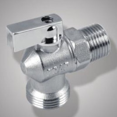 Кран угловой для стиральной машины FRAP® FR216 1/2" х 1/2 " ш/ш (уп.20/120)