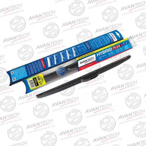 Щетка стеклоочистителя гибридная на правый руль Avantech Hybrid 430мм ( 17'' )