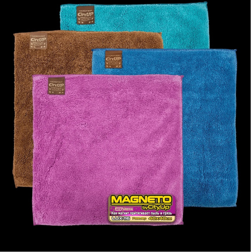 Салфетка из микрофибры 40см*40см, Magnetо LUX-116  (420 г/см3)