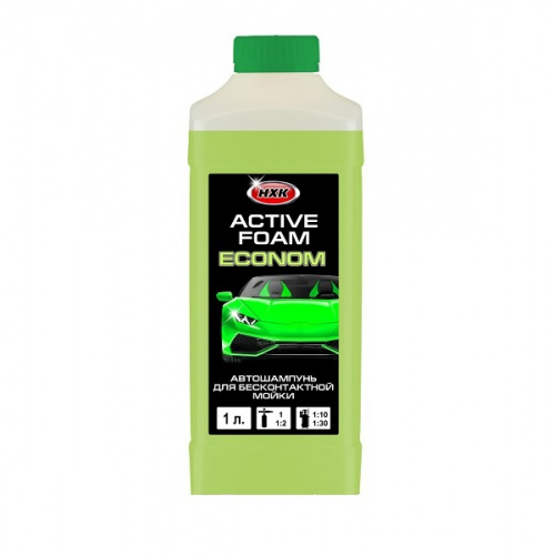 Автошампунь для бесконтактной мойки Активная пена AF-ECONOM 1л.  "STAR WAX"  концентрат (1:50-1:100)