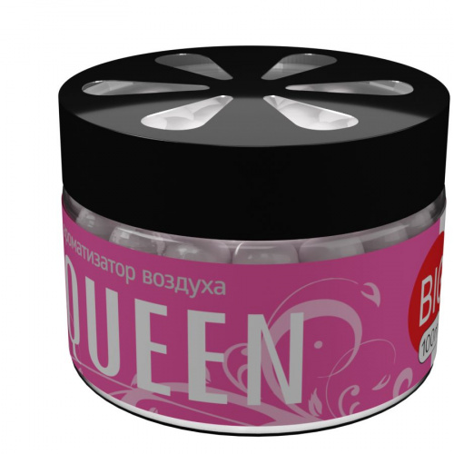 Ароматизатор воздуха гелевый в банке, жемчужины AERAHOLIC QUEEN Свежесть цветочных лепестков