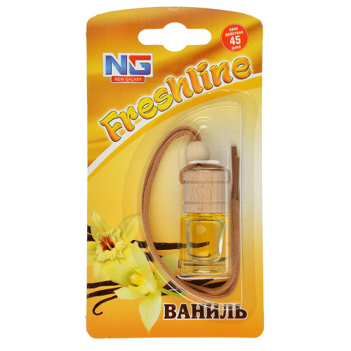 NEW GALAXY Ароматизатор подвесной Freshline ваниль, 5 мл