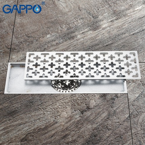Душевой трап 100*300 GAPPO® G83050  Хром  