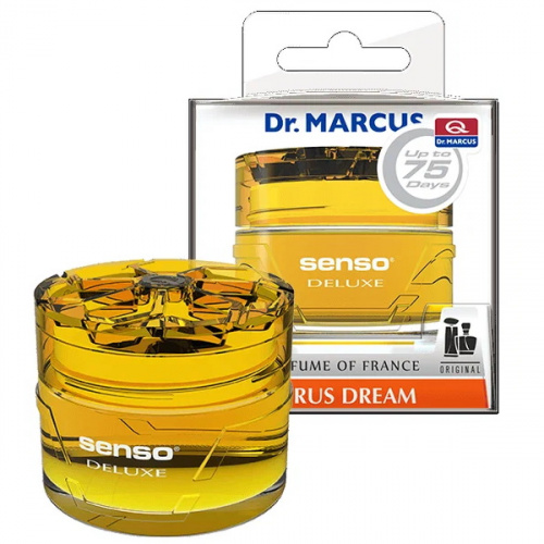 Ароматизатор воздуха гелевый в банке "Dr.MARCUS" Senso Deluxe, Citrus Dream